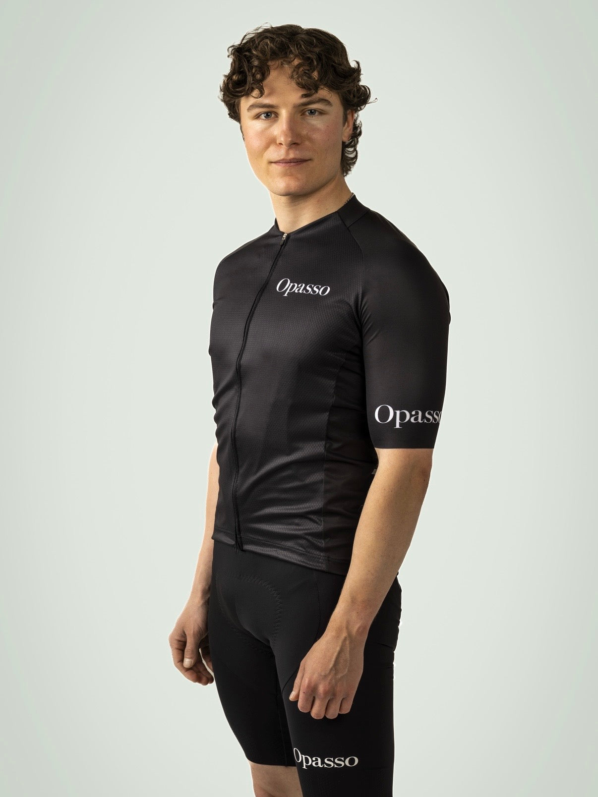 Men´s short sleeve jersey black