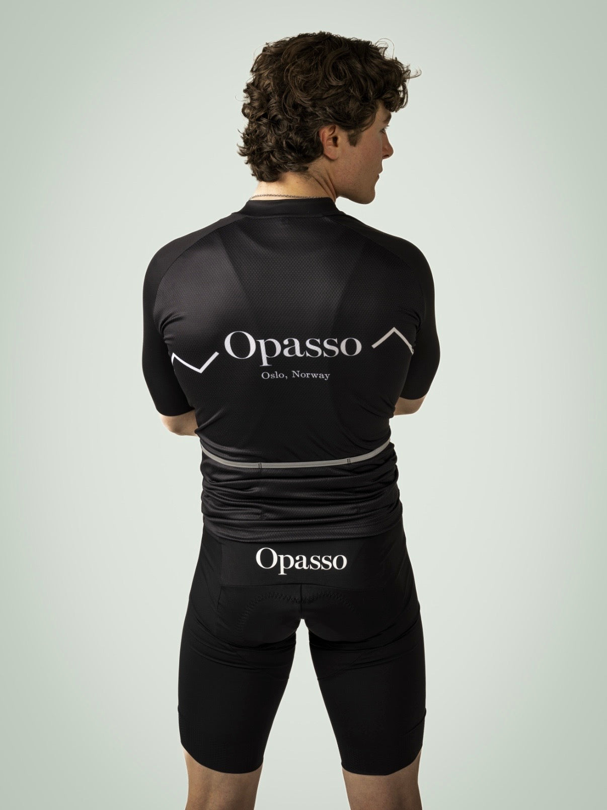 Men´s short sleeve jersey black