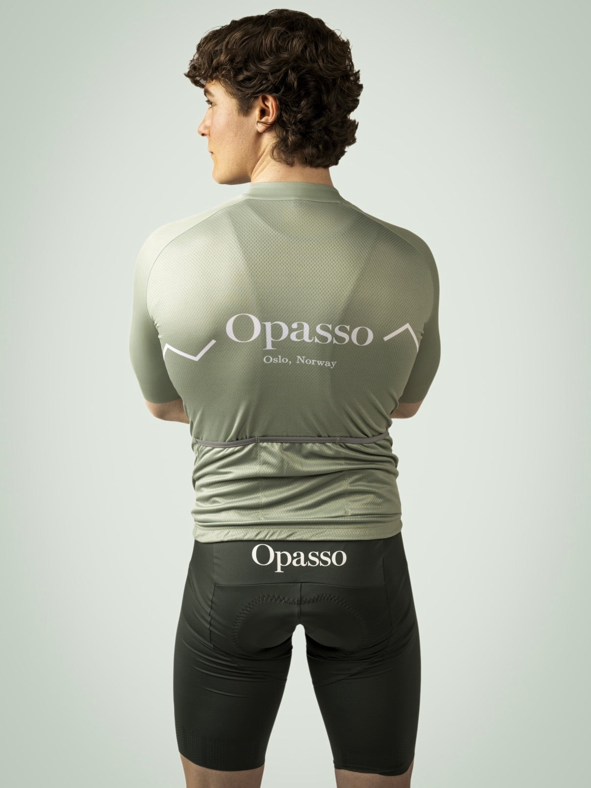 Men´s short sleeve jersey green