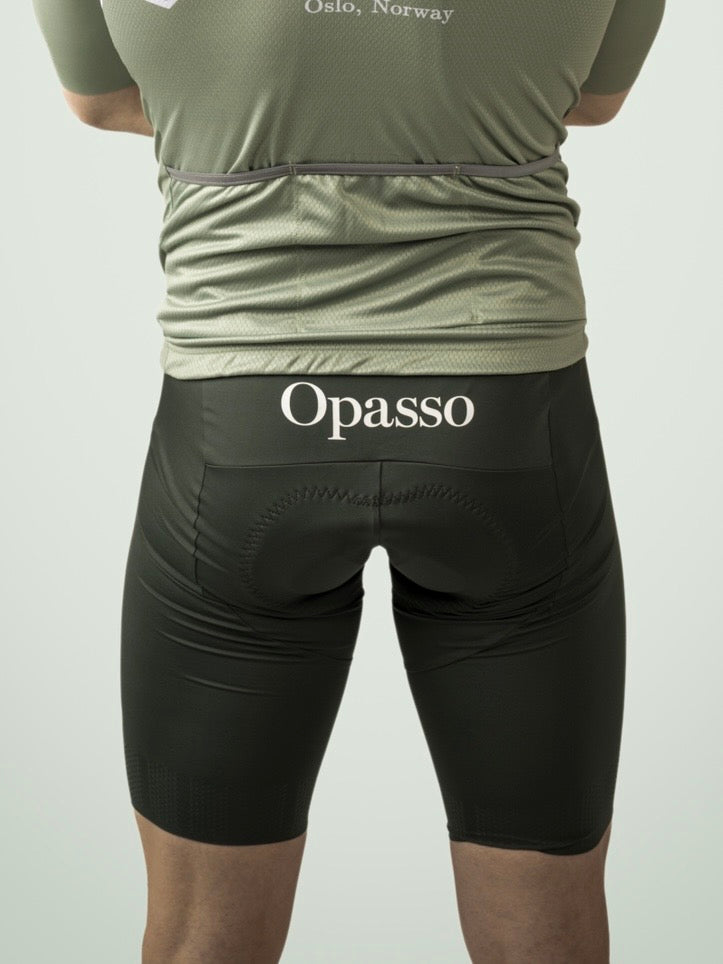 Men´s cycling bib shorts Green