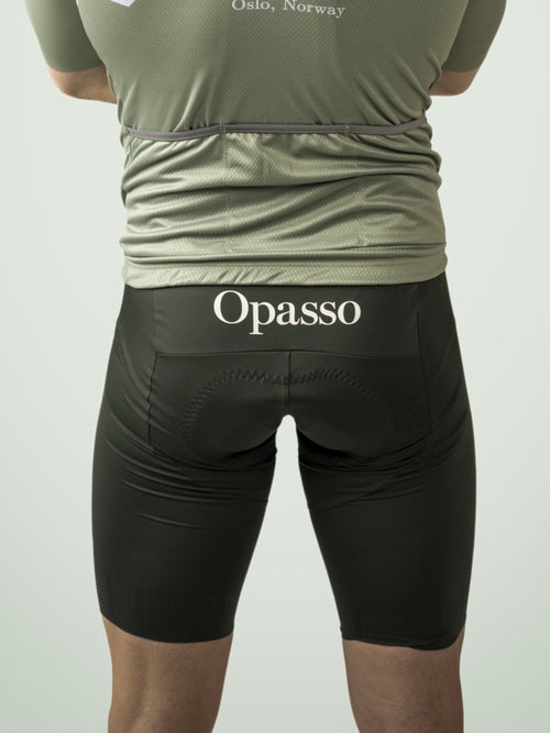 Men´s cycling bib shorts Green