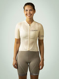 Women's short sleeve Jersey Butter yellow